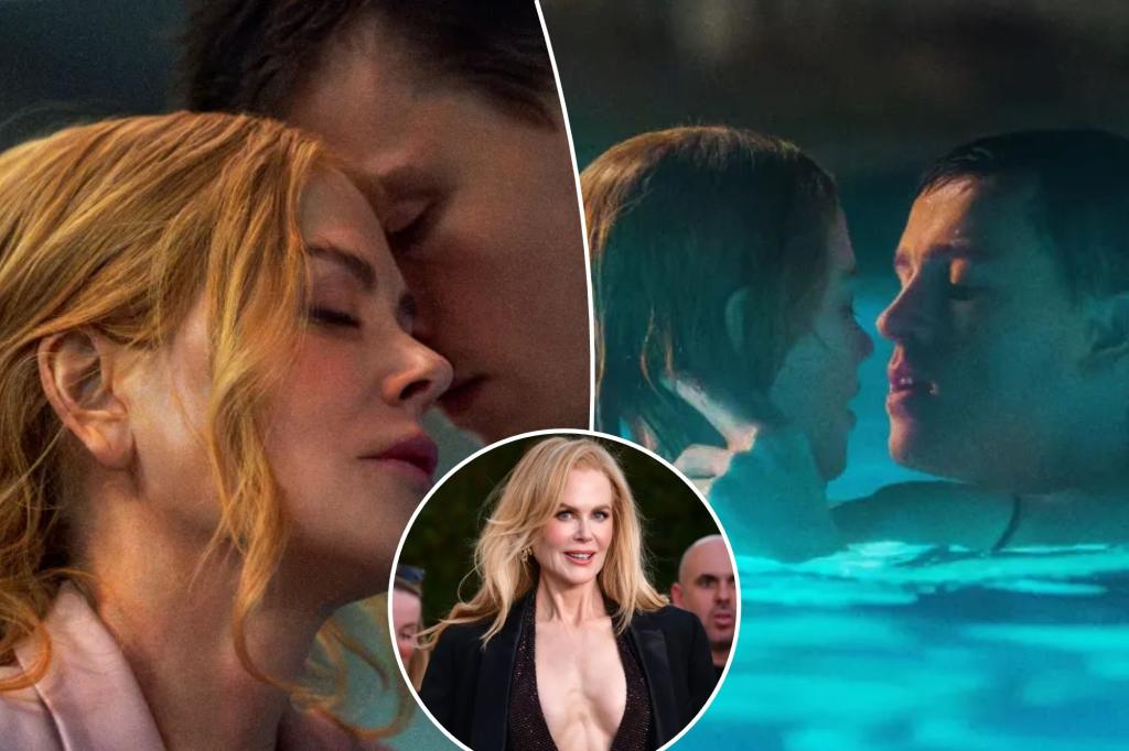 Nicole Kidman, 57, lights up the Oscars with bizarre film showing masturbation, sex scenes with young star that left her 'ragged'.